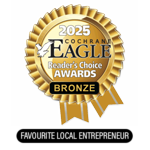 2025 Cochrane Eagle Readers Choice Awards Bronze - Favourite Local Entrepreneur