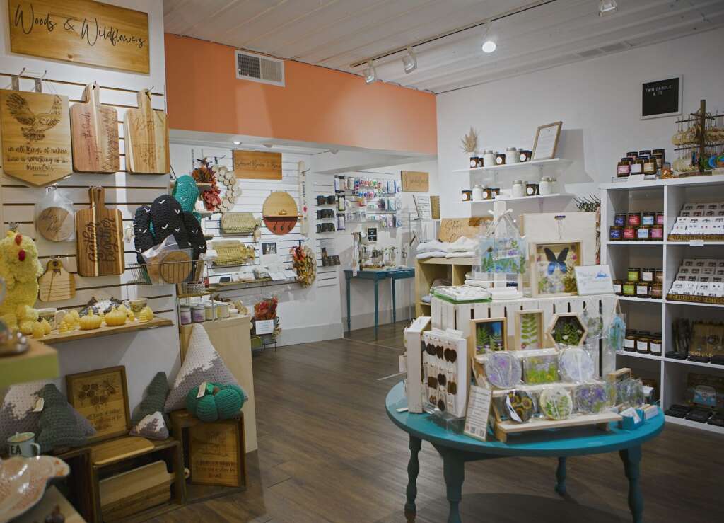 Local makers’ goods inside The Social Spot Marketplace