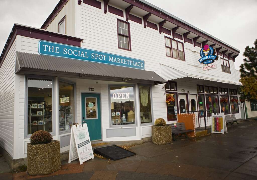 The Social Spot Marketplace storefront