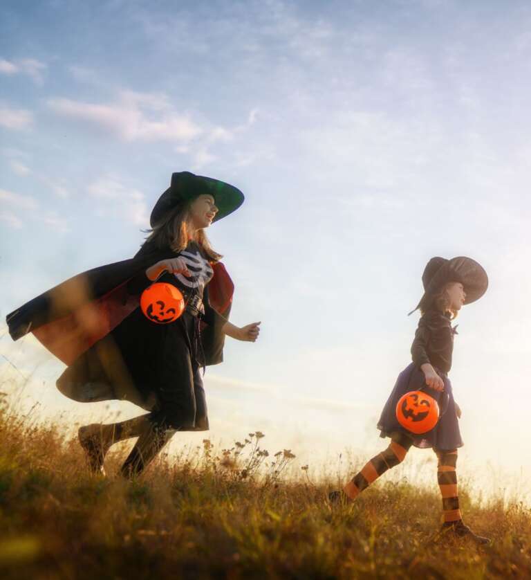Halloween trick or treating